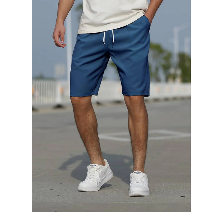 CASS | CASUAL SHORTS WITH DRAWSTRINGS