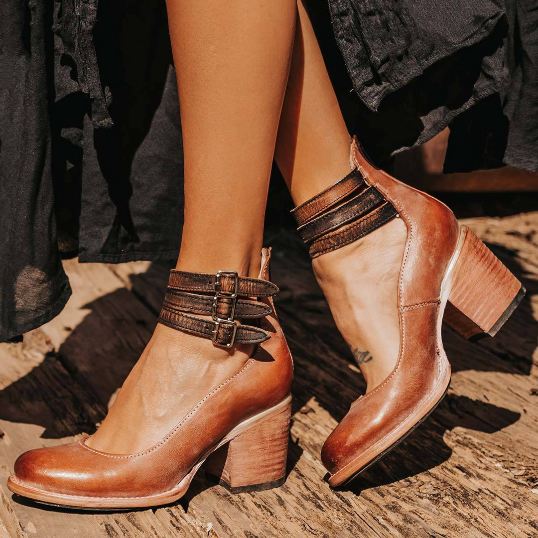 CORA | ELEGANT VINTAGE LOOK PUMPS
