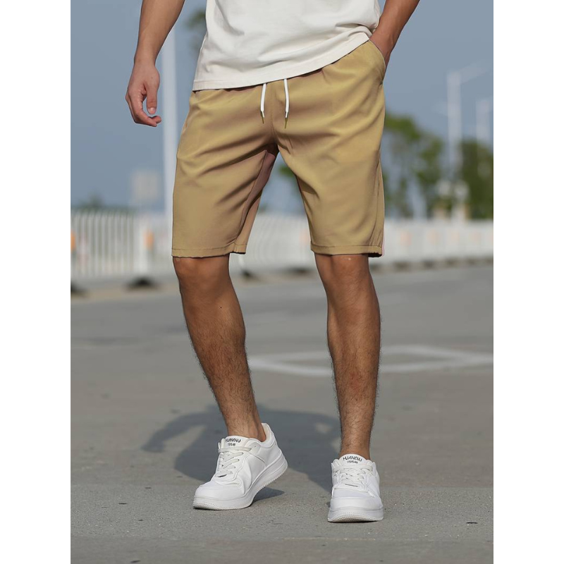CASS | CASUAL SHORTS WITH DRAWSTRINGS