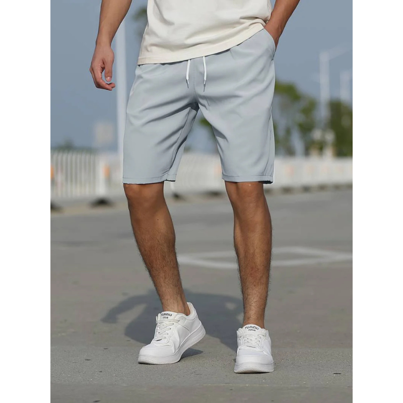 CASS | CASUAL SHORTS WITH DRAWSTRINGS