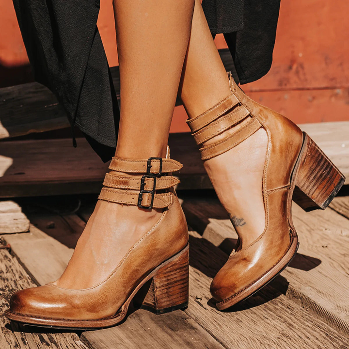 CORA | ELEGANT VINTAGE LOOK PUMPS