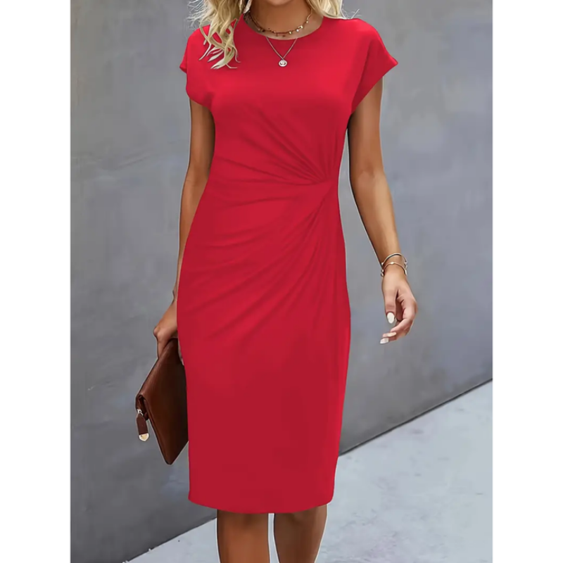 HETTY | SHORT-SLEEVED FORMAL DRESS