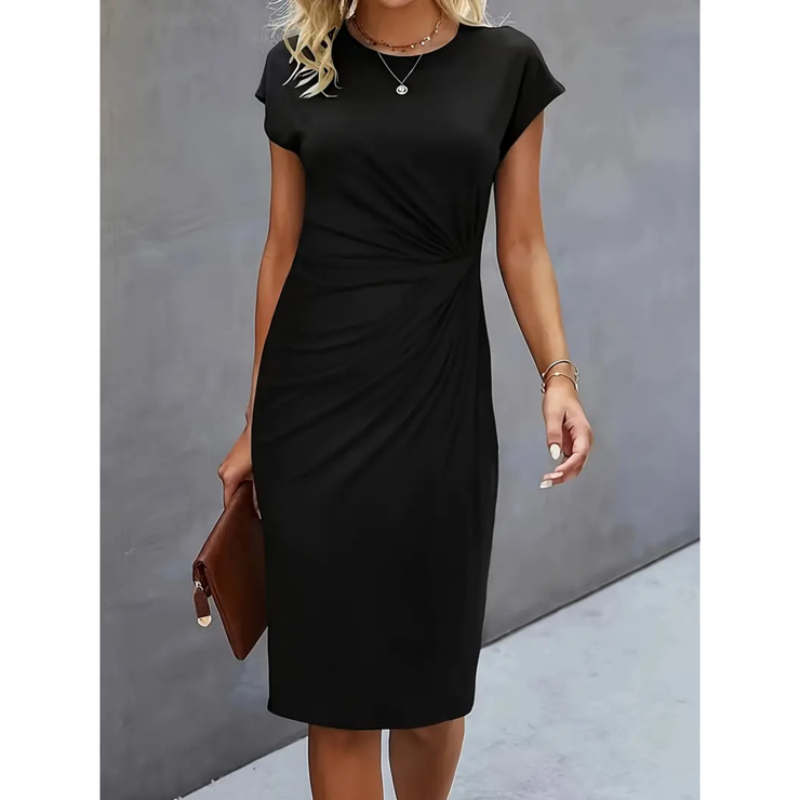 HETTY | SHORT-SLEEVED FORMAL DRESS