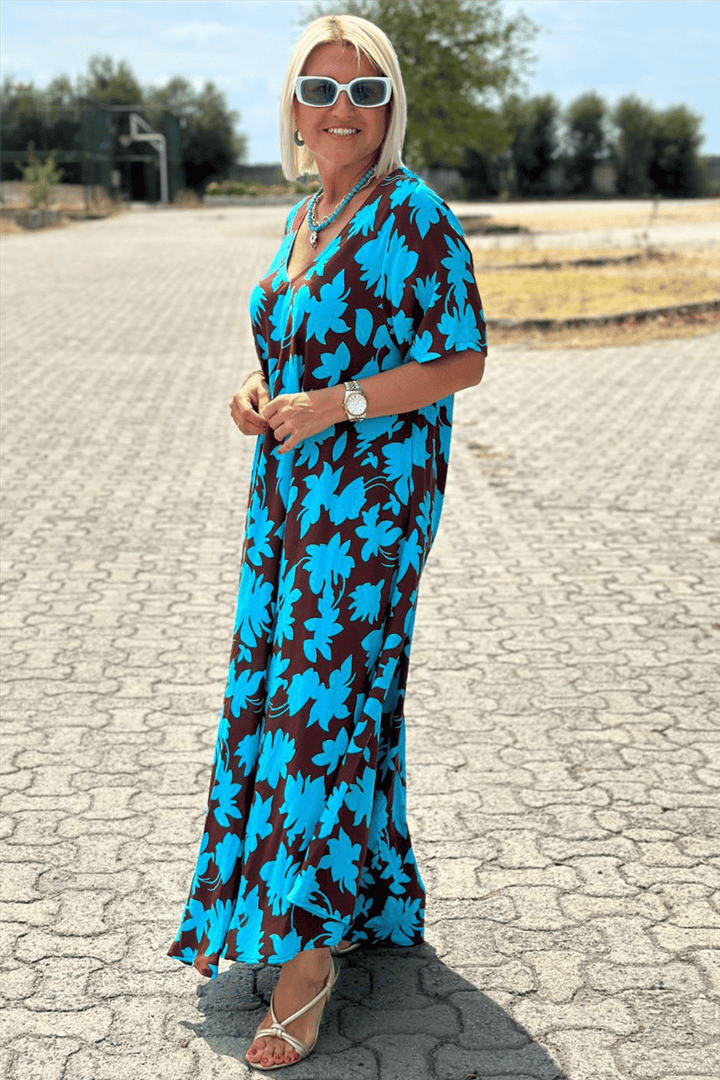 CHARMAINE | ELEGANT DRESS WITH TUMMY COVERAGE