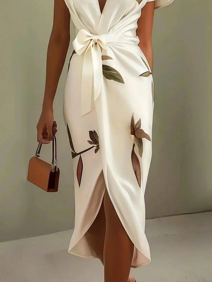 AMIRAN | ELEGANT WRAP DRESS