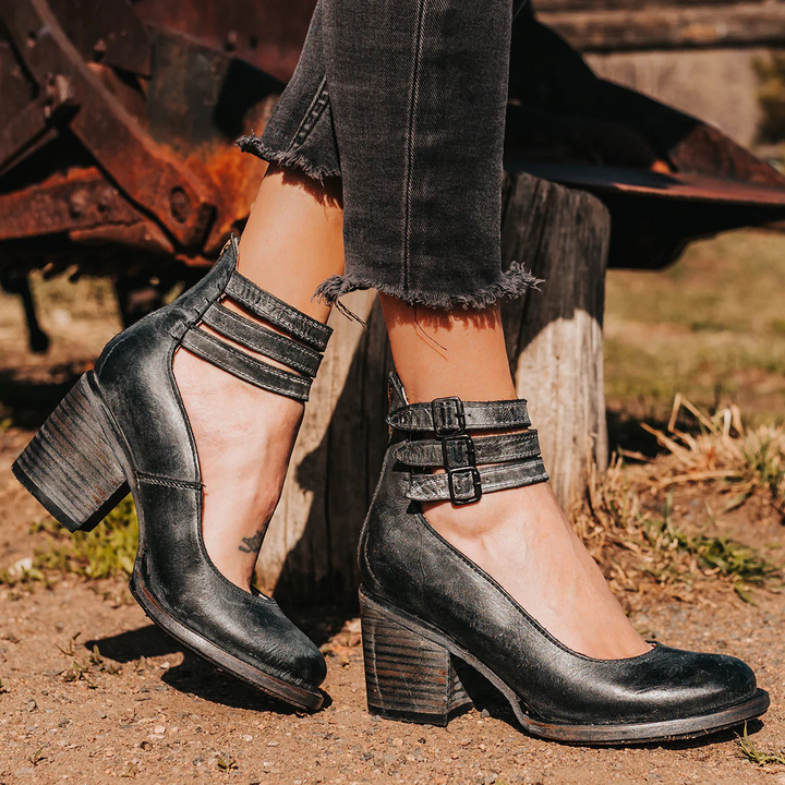 CORA | ELEGANT VINTAGE LOOK PUMPS