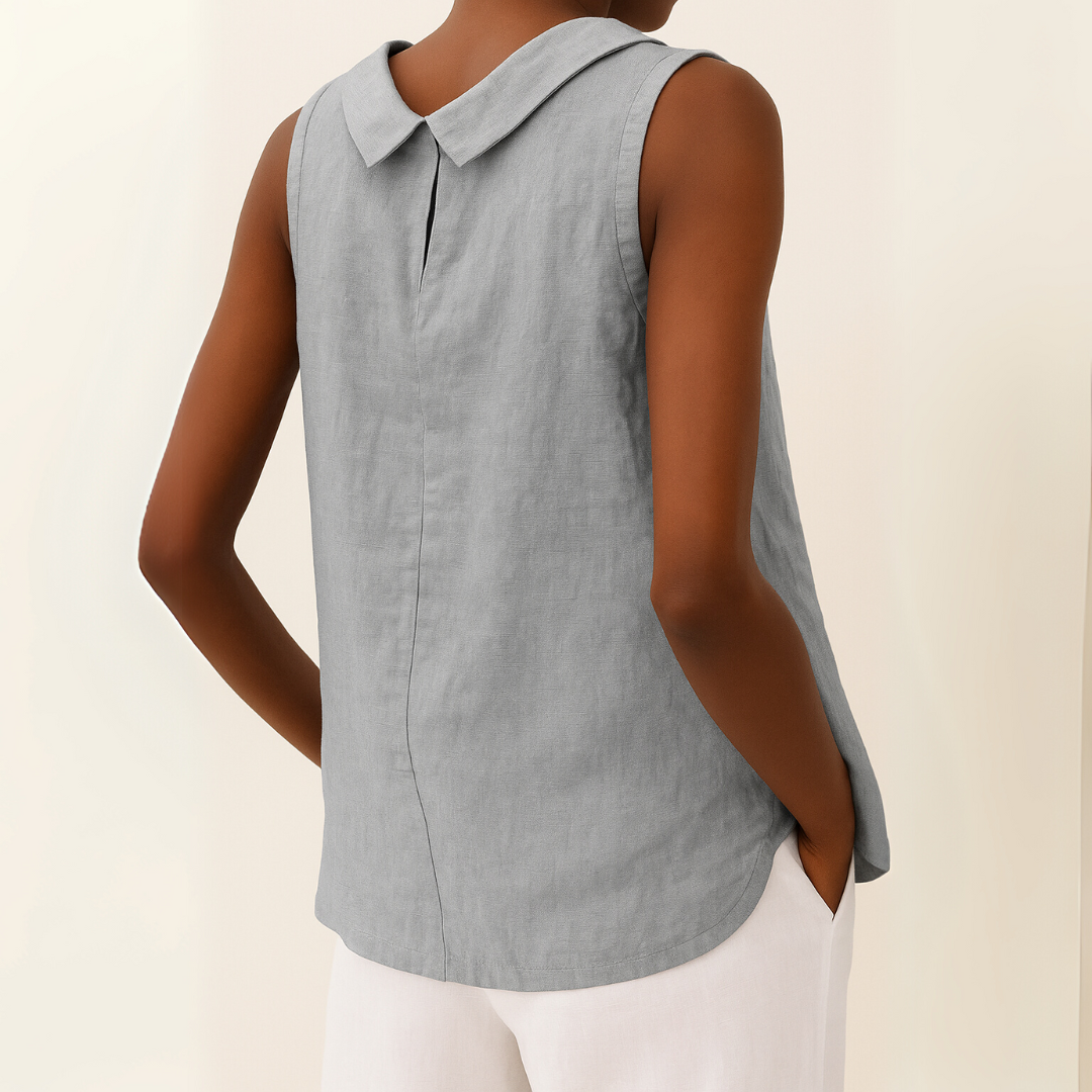 MAYANA | SLEEVELESS ELEGANT TOP