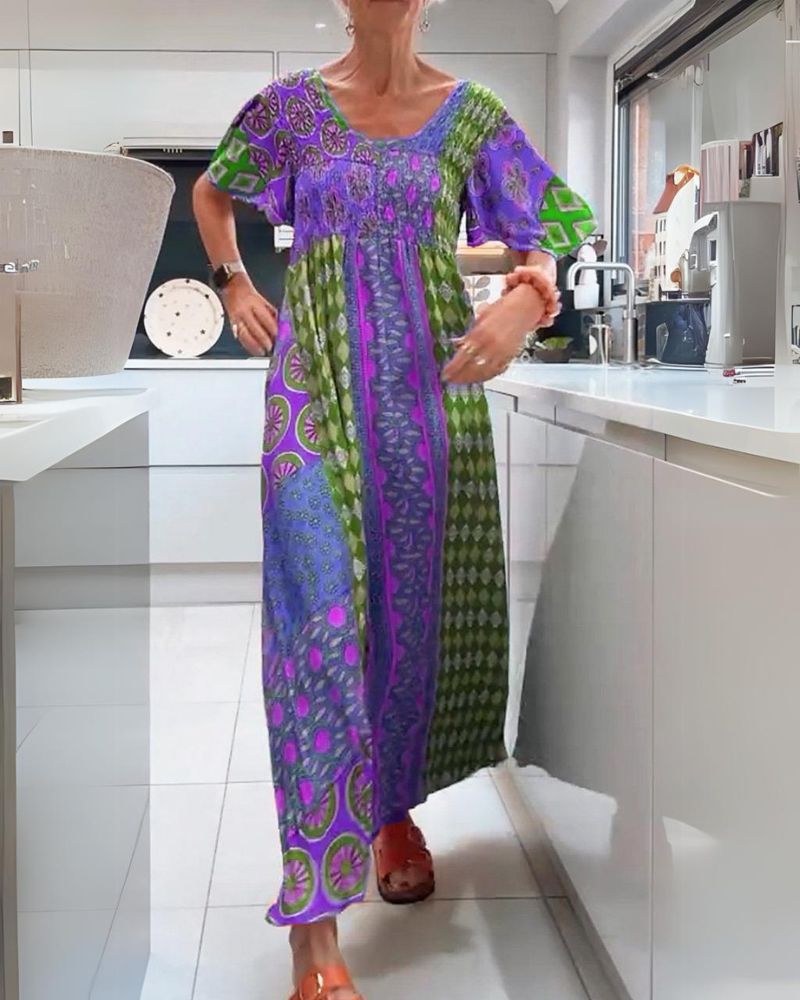 MADELINE | COLOURFUL BOHEMIAN DRESS