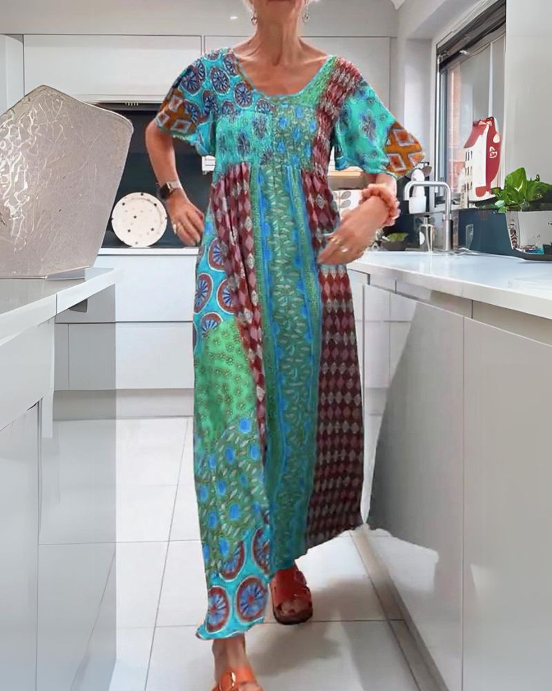 MADELINE | COLOURFUL BOHEMIAN DRESS