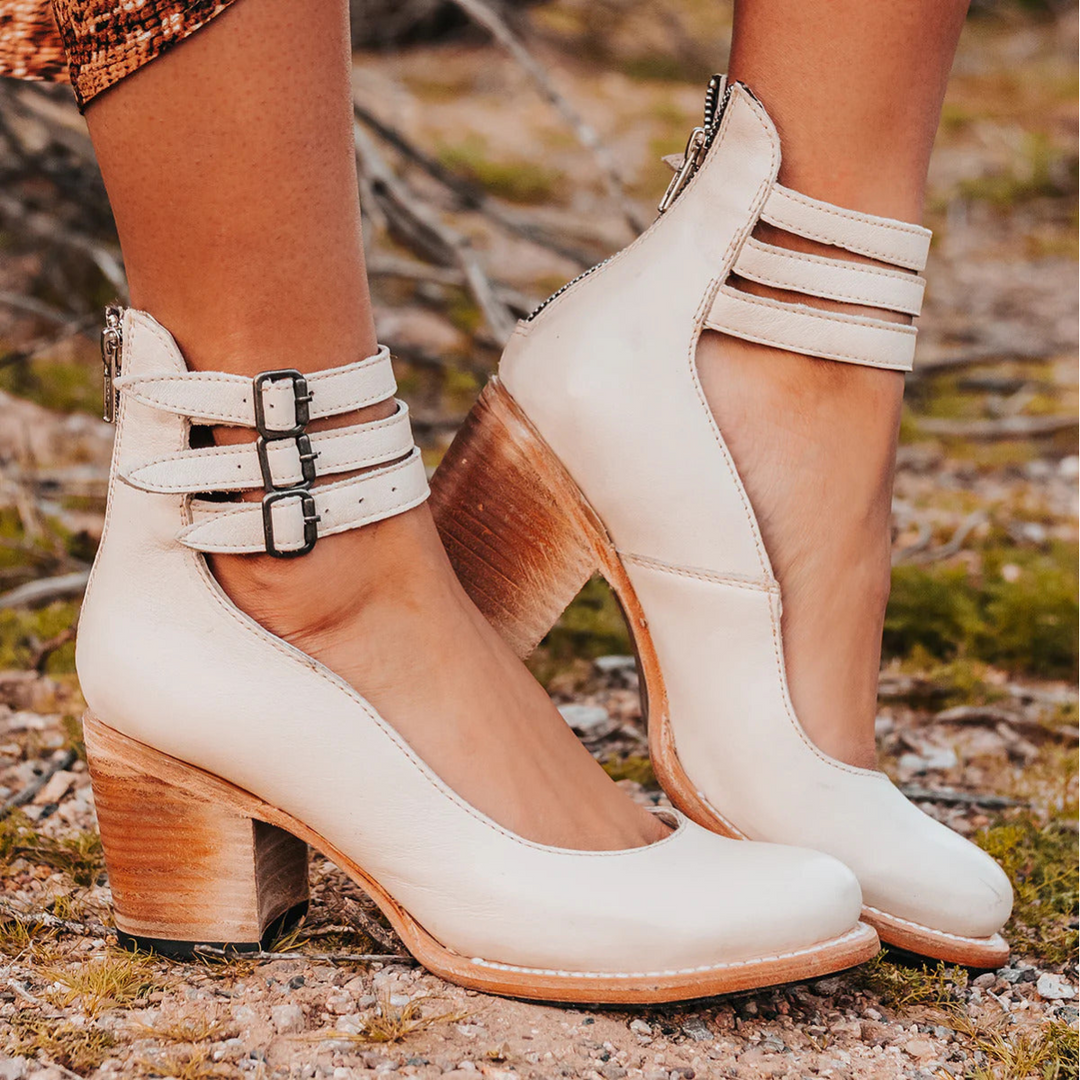 CORA | ELEGANT VINTAGE LOOK PUMPS