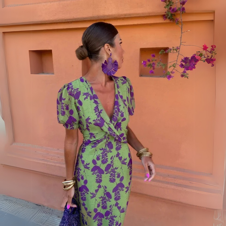 DANI | ELEGANT COLOURFUL DRESS