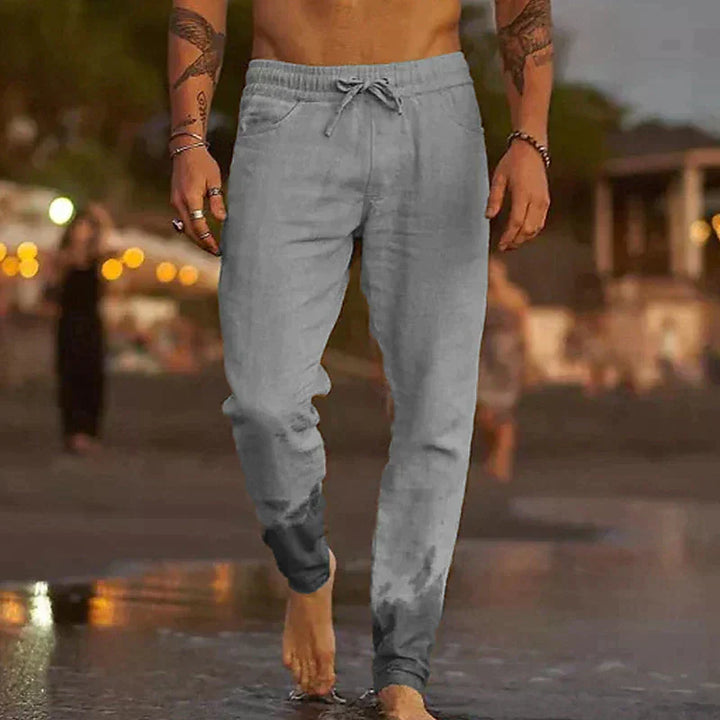CALVIN | MEN'S LINEN STYLE PANTS