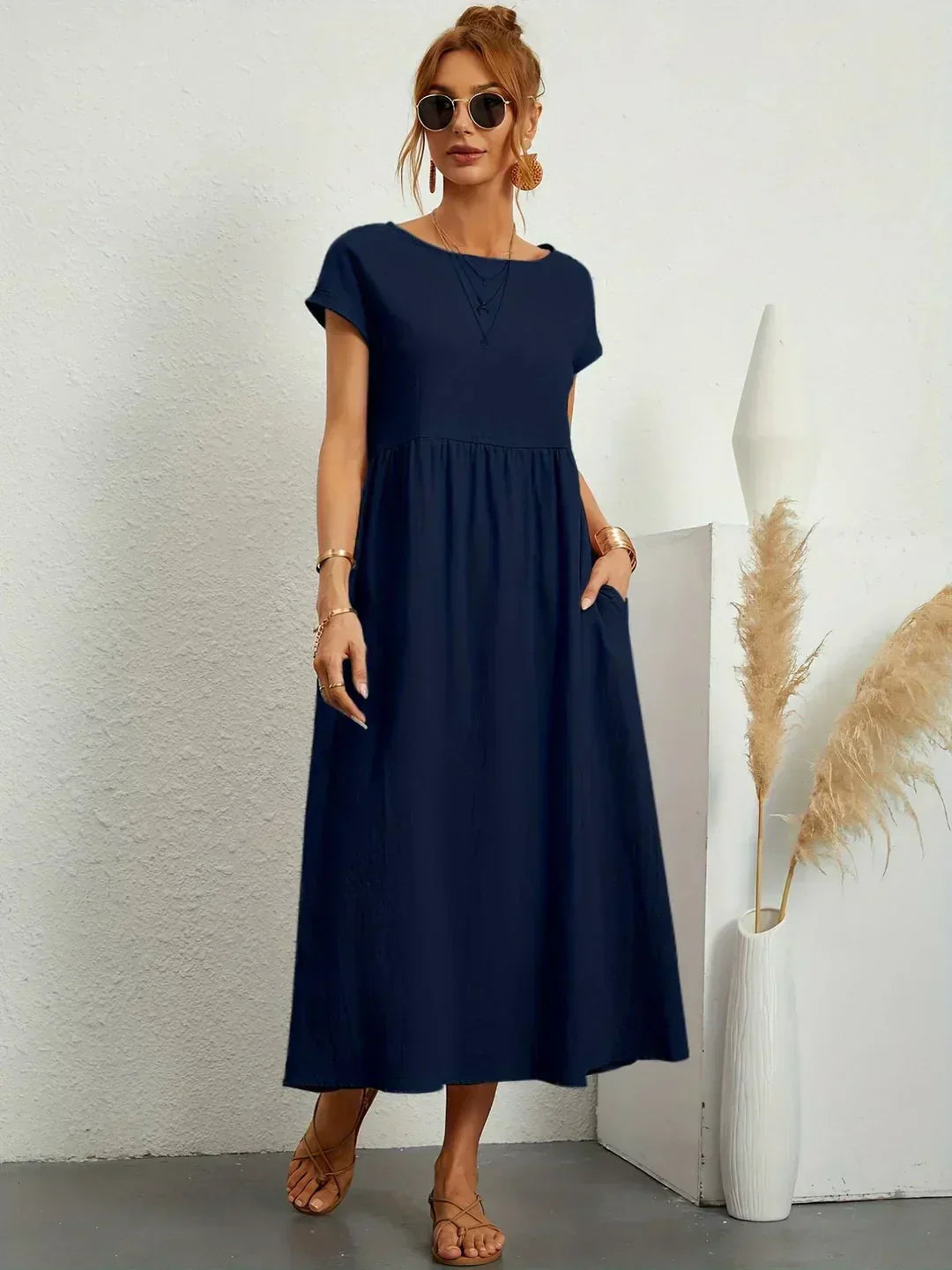 NATALY | RELAXED MIDI DRESS