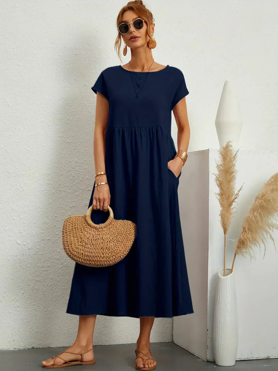 NATALY | RELAXED MIDI DRESS