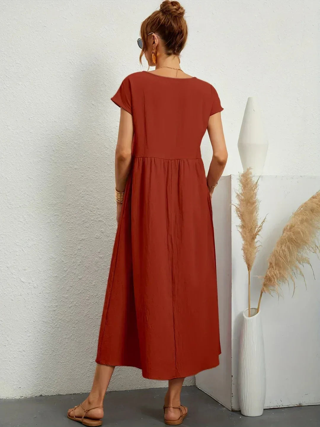 NATALY | RELAXED MIDI DRESS