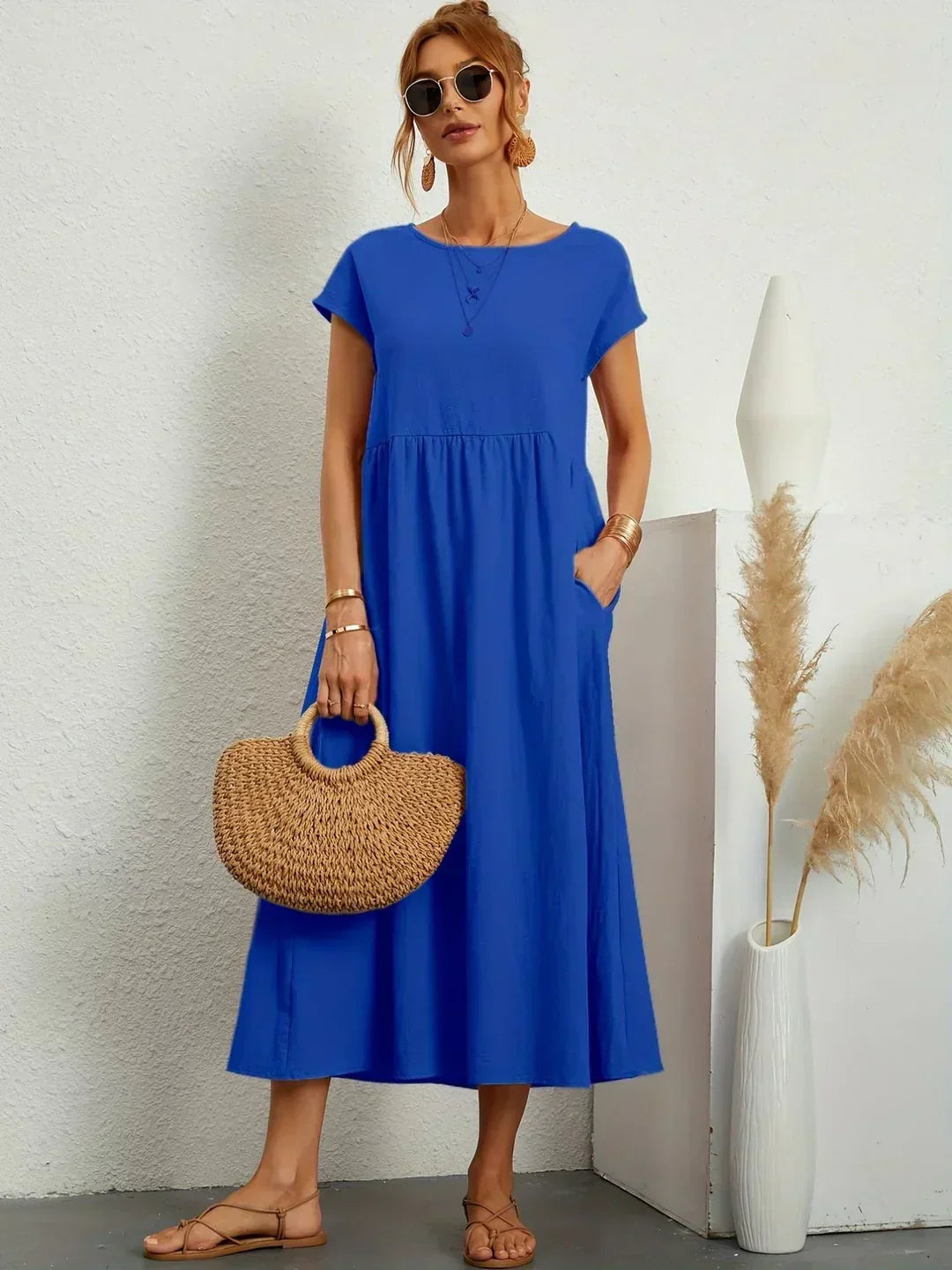 NATALY | RELAXED MIDI DRESS