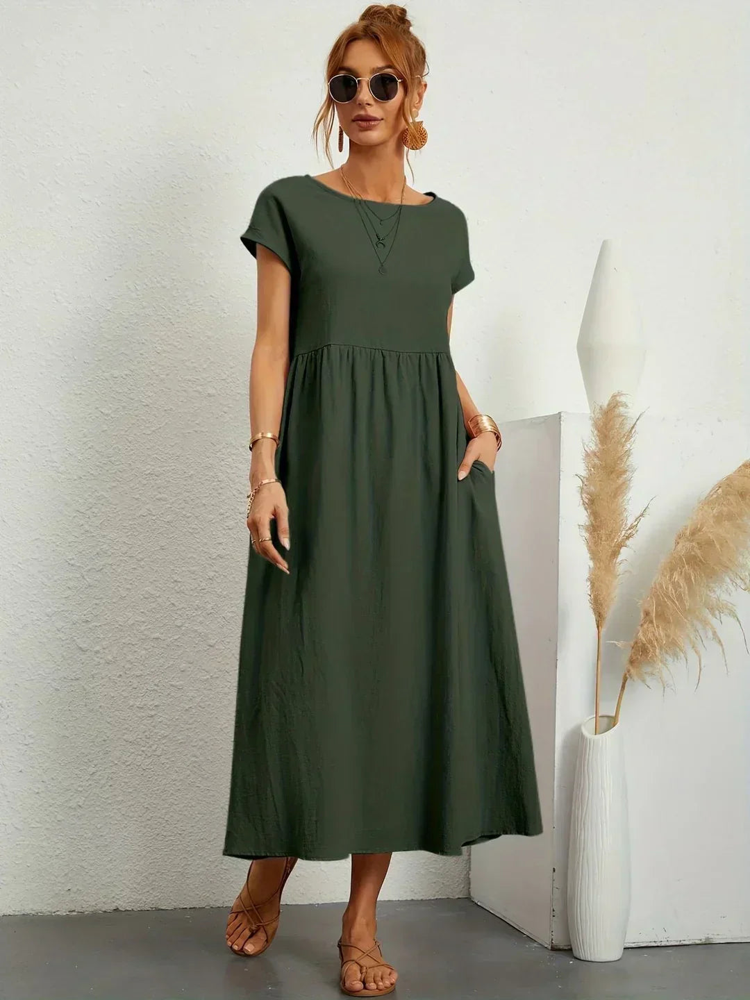 NATALY | RELAXED MIDI DRESS