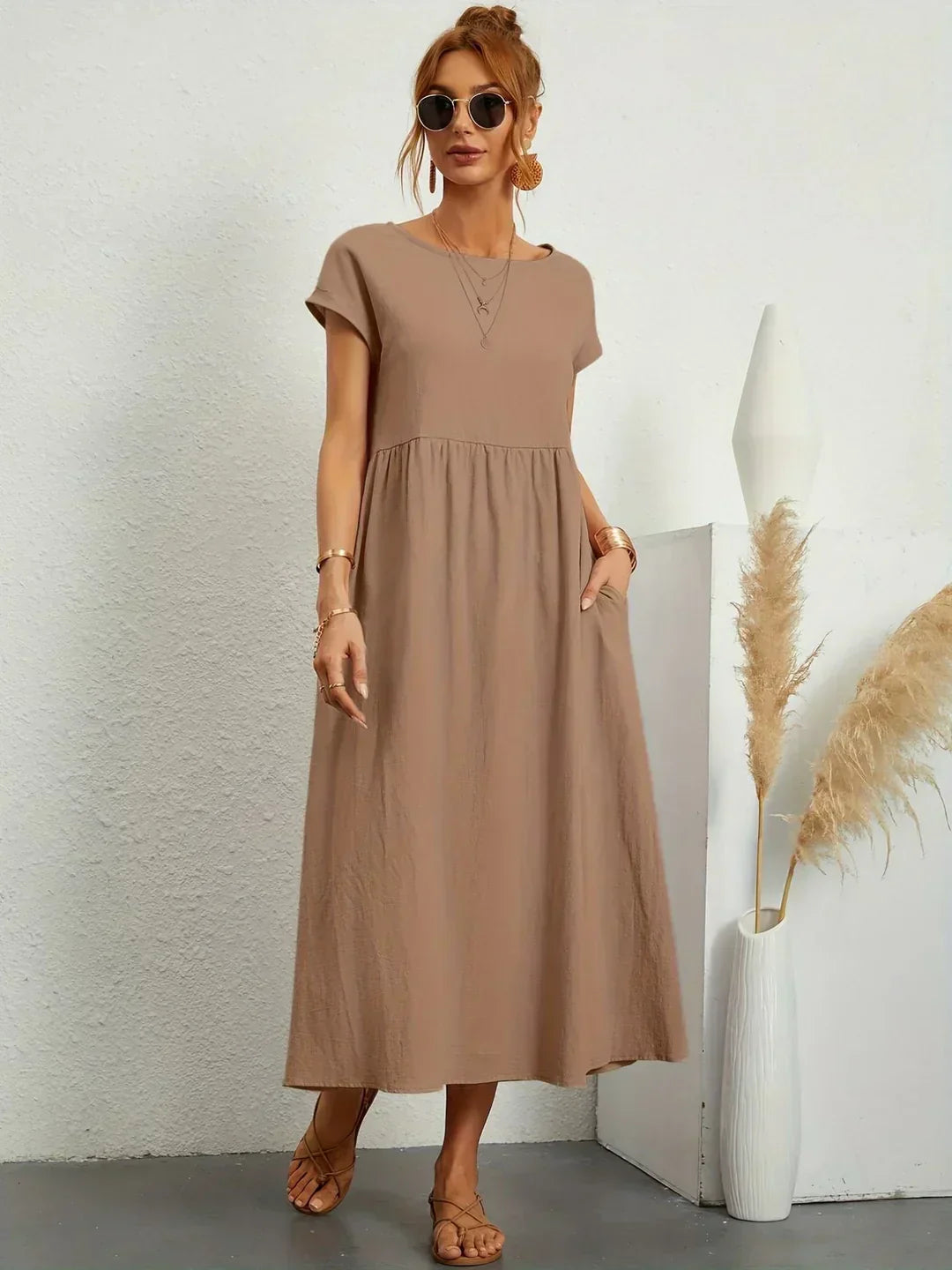NATALY | RELAXED MIDI DRESS