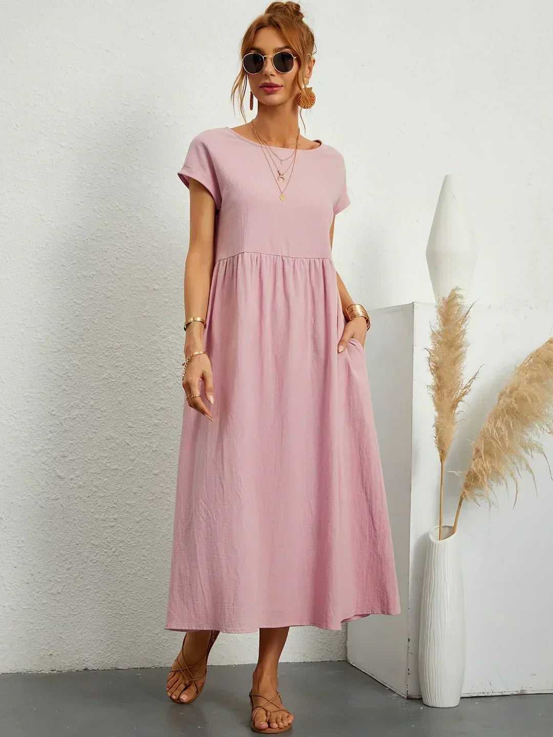 NATALY | RELAXED MIDI DRESS