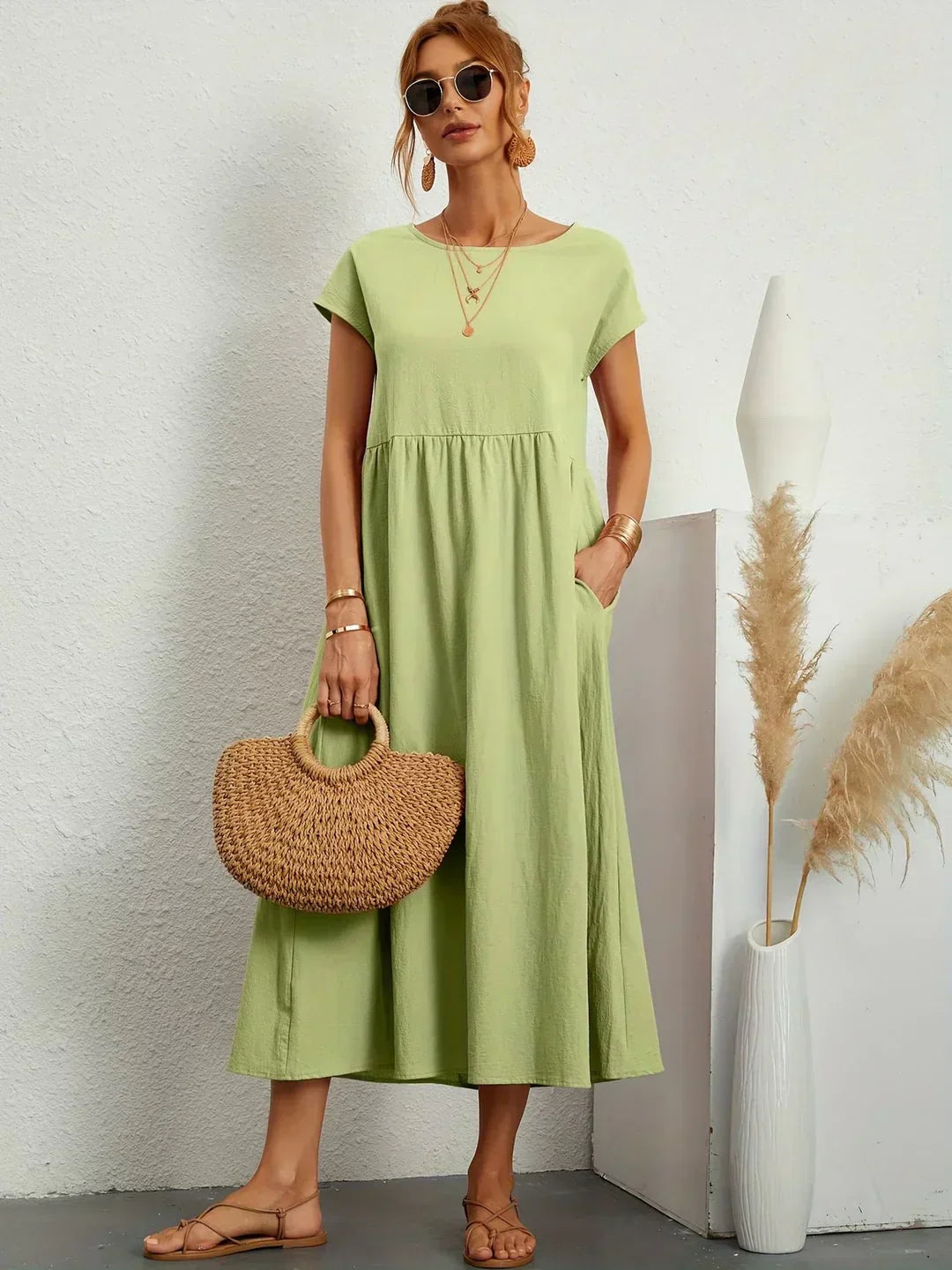 NATALY | RELAXED MIDI DRESS