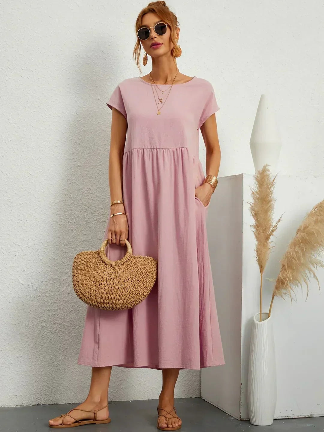 NATALY | RELAXED MIDI DRESS
