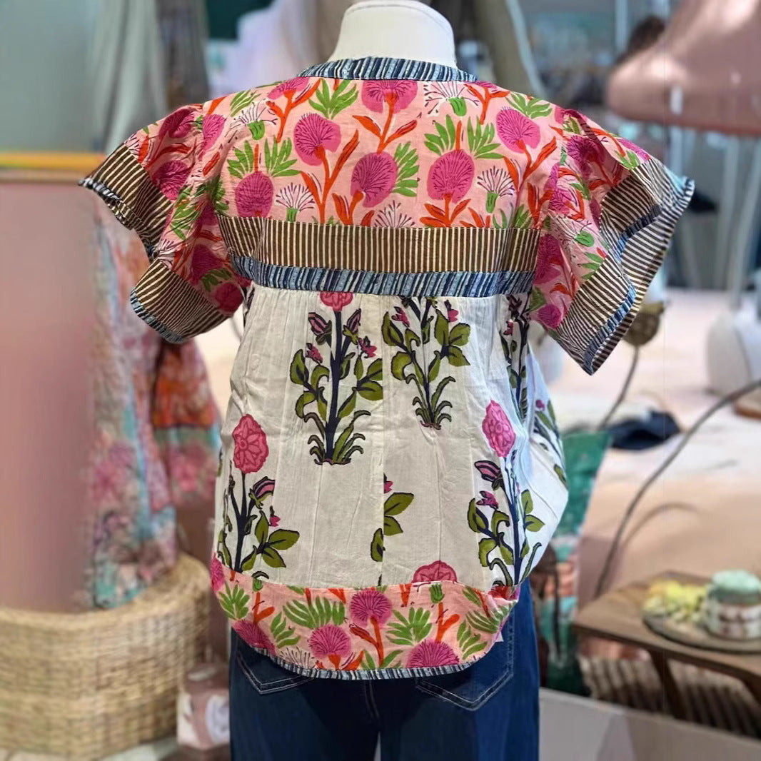 KASHA | ELEGANT BOHO BLOUSE