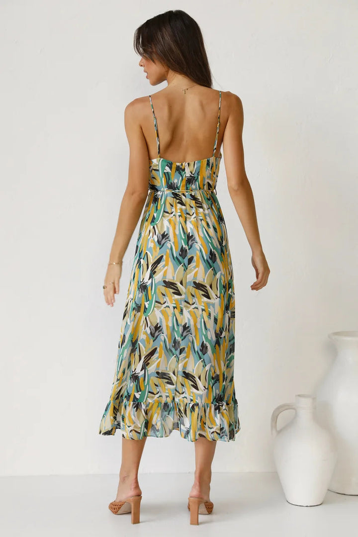 MIRANDA | ELEGANT COLOURFUL DRESS