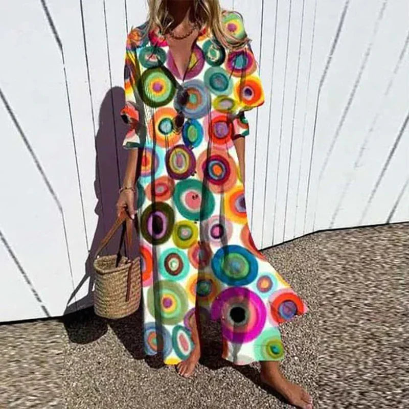 MELANIA | LUXE SPRING BOHEMIAN DRESS