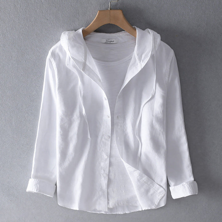 TAMIA | ELEGANT BLOUSE WITH HOODIE