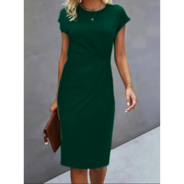 HETTY | SHORT-SLEEVED FORMAL DRESS