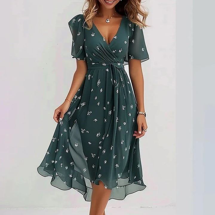 YARA | ELEGANT COLOURFUL DRESS