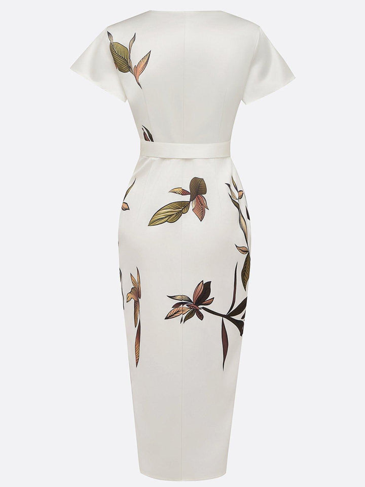 AMIRAN | ELEGANT WRAP DRESS