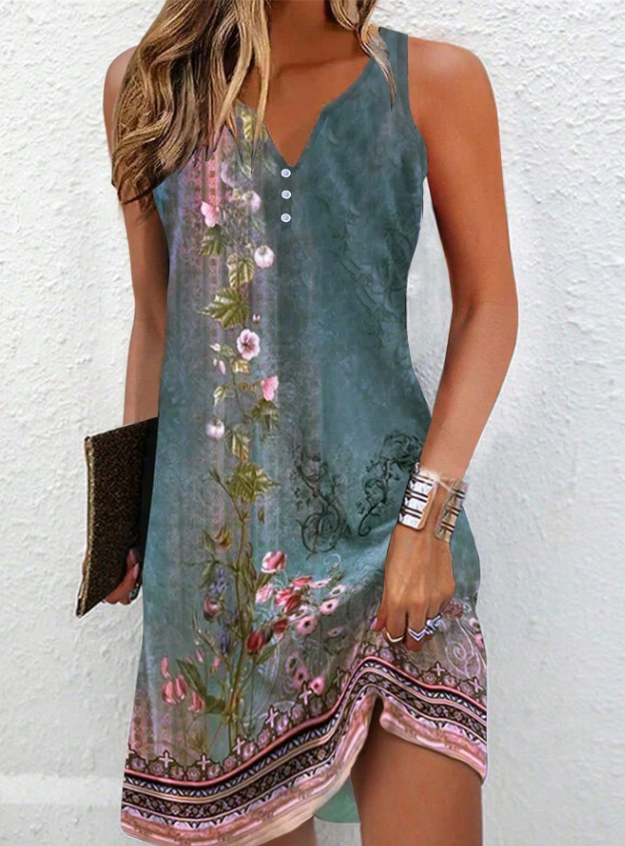 URSULA | ELEGANT SLEEVELESS DRESS